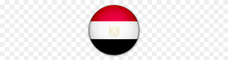 Egypt Flag Of Icon, Sphere, Lighting, Logo, Clothing Free Png