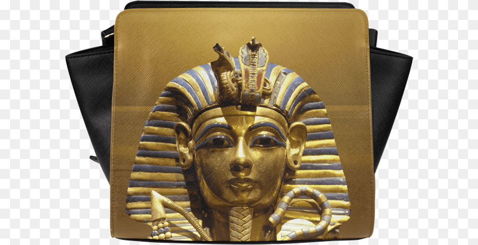 Egypt King Tut Satchel Bag King Egypt, Gold, Bronze, Accessories, Art Free Png Download