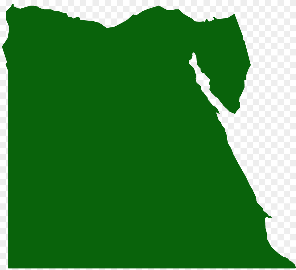 Egypt Map Silhouette, Green, Land, Nature, Outdoors Png