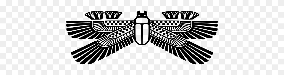 Egypt Sacred Beetle, Emblem, Symbol, Animal, Fish Free Png