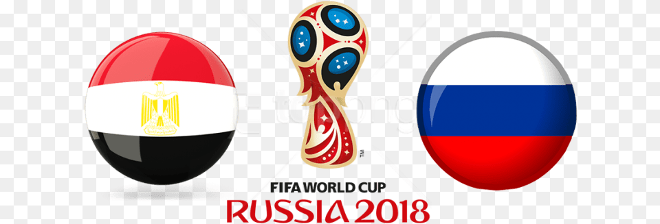 Egypt Vs Russia Worldcup Images Wm 2018 World Cup, Sphere, Logo, Advertisement, Clothing Free Png