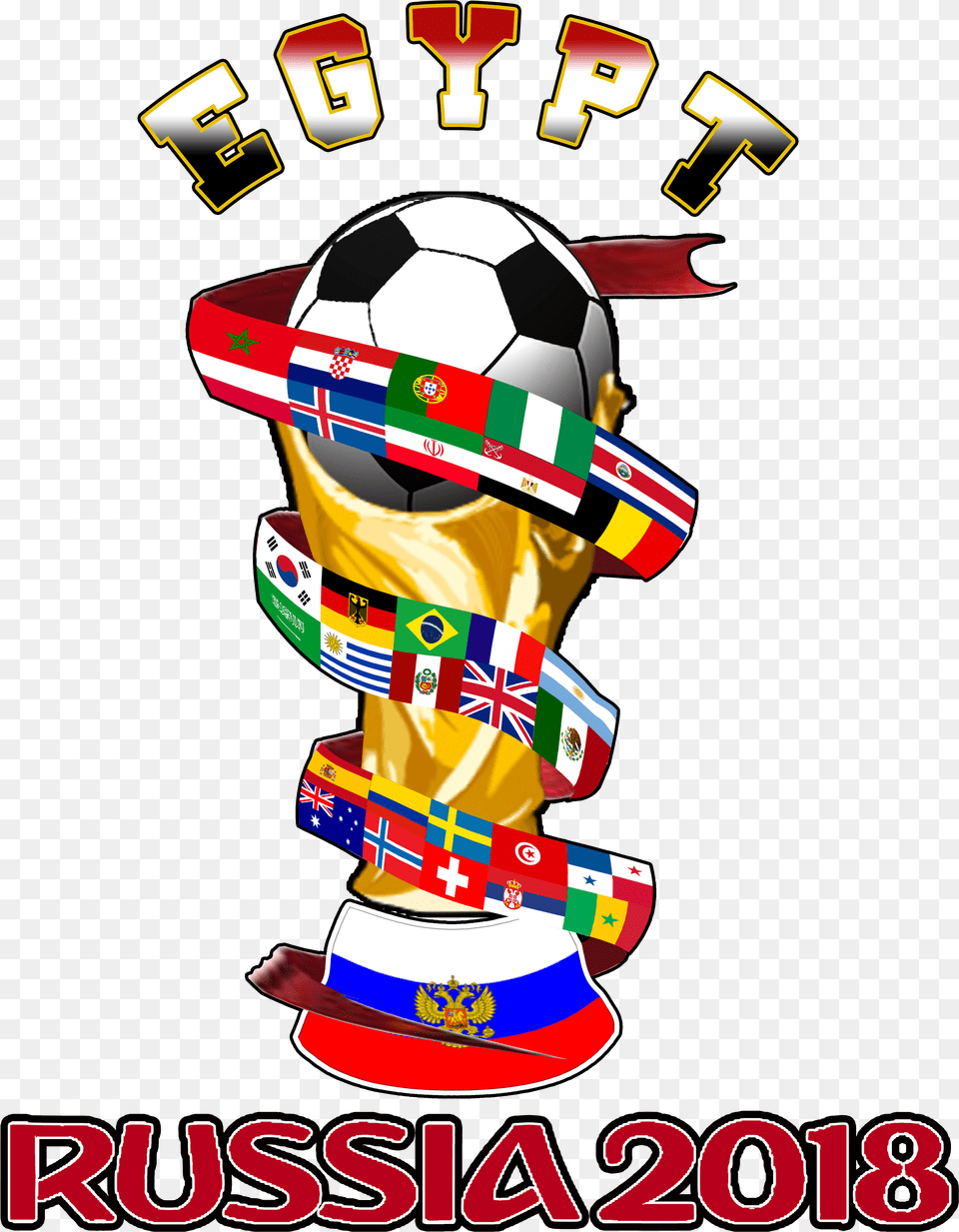 Egypt World Cup Russia Camisetas El Dise Clipart, Ball, Football, Soccer, Soccer Ball Free Png Download