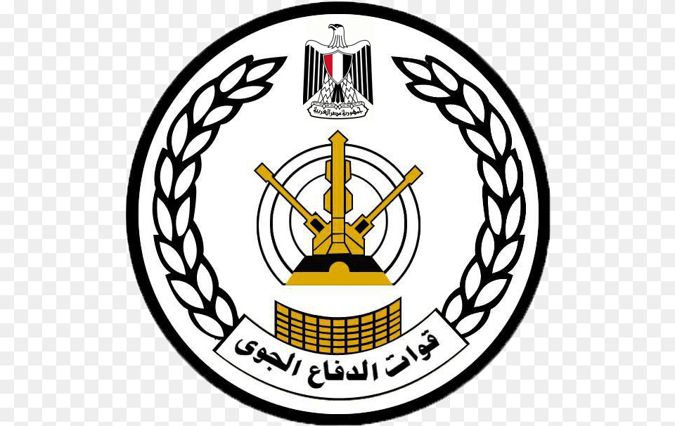 Egyptian Air Defense Forces Insignia, Emblem, Symbol, Device, Grass Free Transparent Png