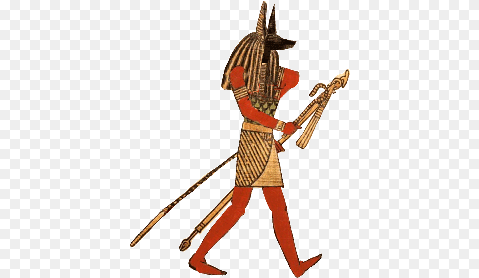 Egyptian Clipart Animation Anubis Dancing Gif Anubis Gifs, Person, Clothing, Costume, Spear Png Image