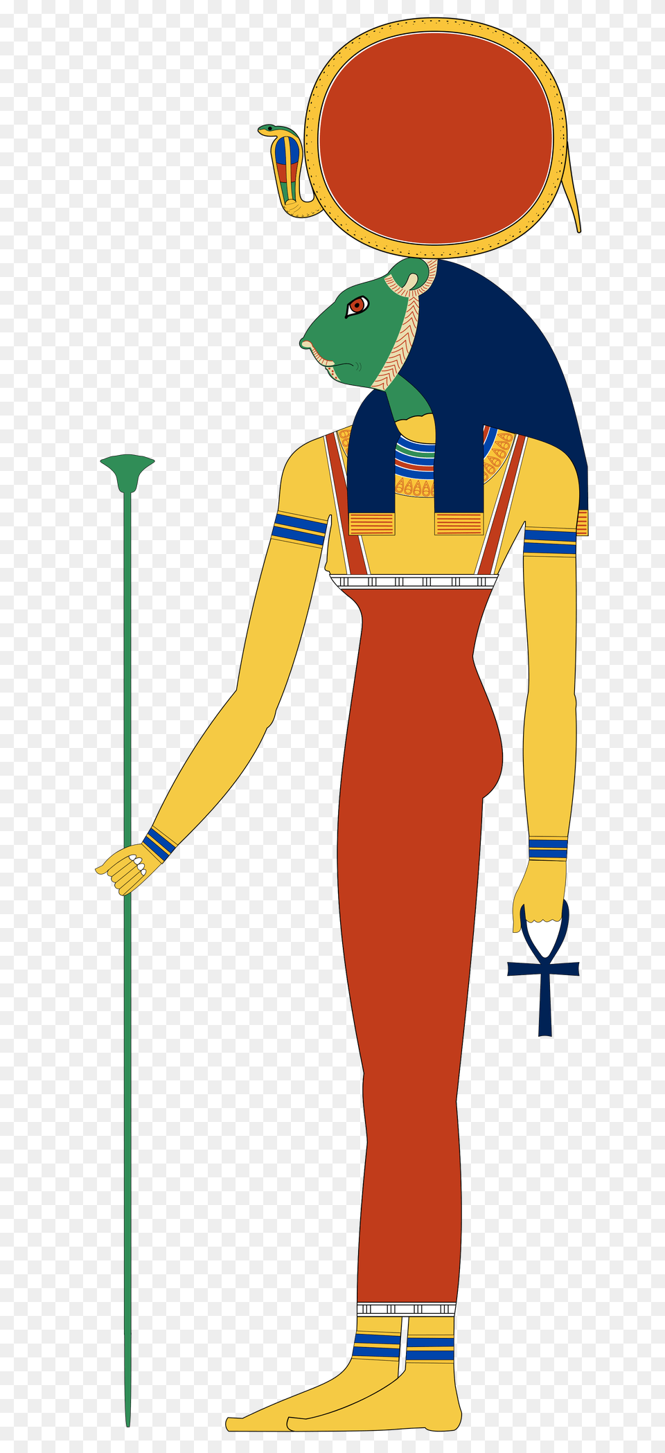 Egyptian Clipart Goddess, Person, Cleaning Png Image