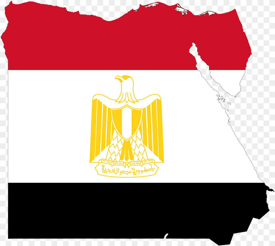 Egyptian Clipart Transparent Egypt Flag And Map, Text Png