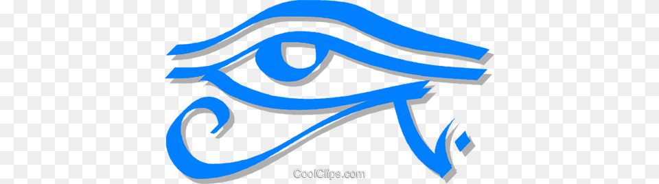 Egyptian Eye Royalty Vector Clip Art Illustration, Graphics, Water, Sea, Outdoors Png
