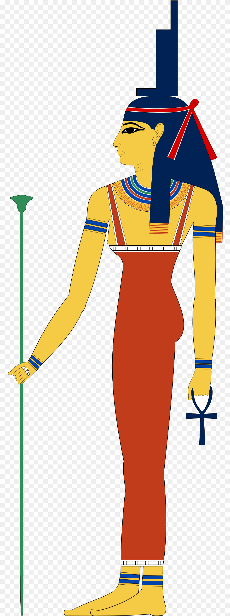 Egyptian Goddess Osiris, Adult, Person, Female, Costume Free Transparent Png