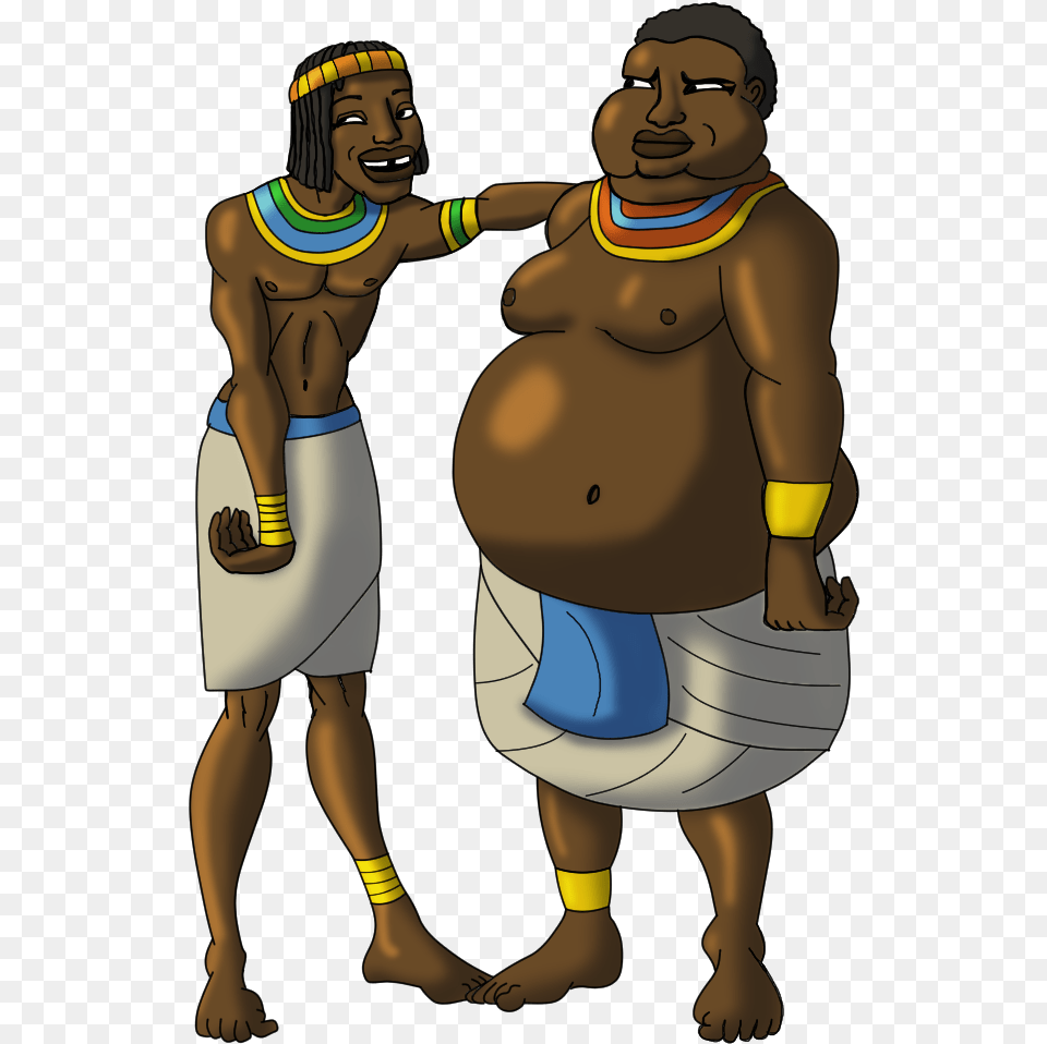 Egyptian Homies Ancient Egypt Cartoon, Shorts, Back, Body Part, Clothing Free Png
