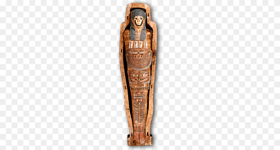 Egyptian Mummy And Coffin, Emblem, Symbol, Architecture, Pillar Free Transparent Png