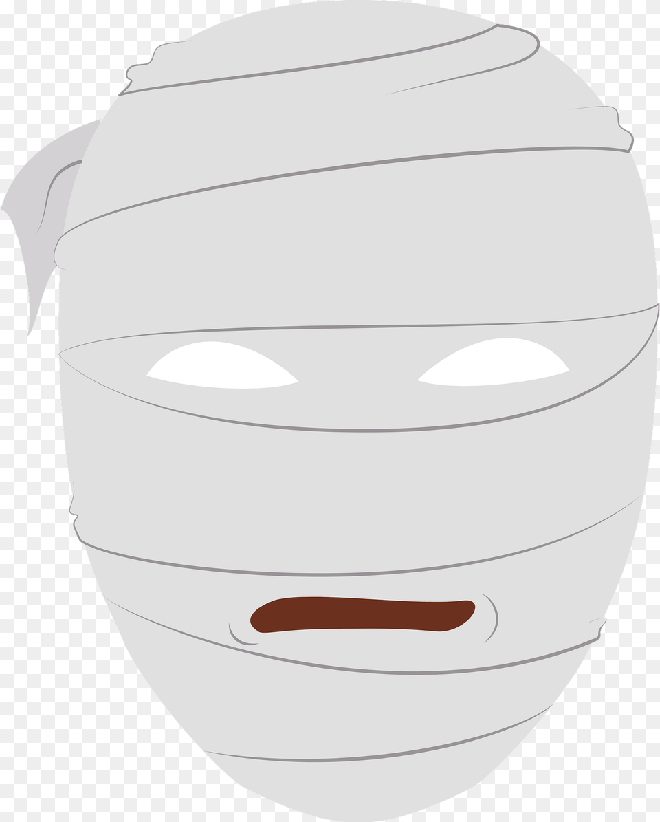 Egyptian Mummy Head Clipart, Jar, Mask, Clothing, Hardhat Free Png