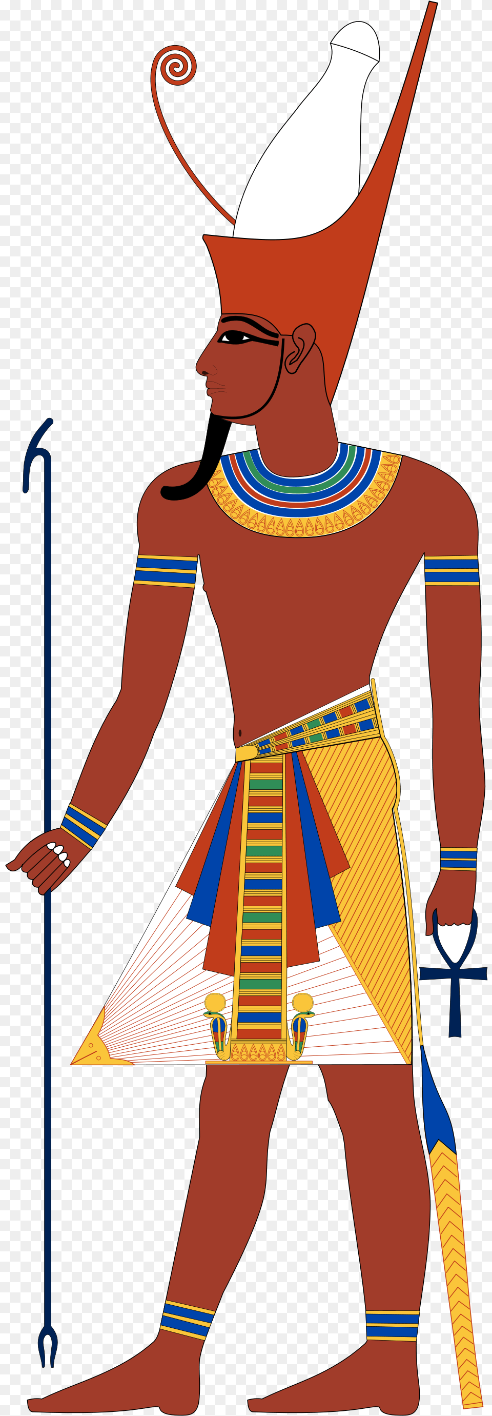 Egyptian Pharaoh Double Crown, Adult, Person, People, Female Png Image