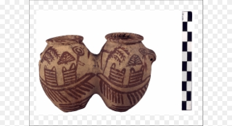 Egyptian Piece Of Pottery Of The Pre Dynastic Period Vase, Cookware, Pot, Smoke Pipe, Jar Free Png