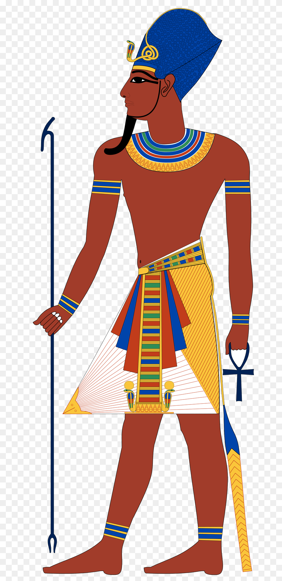 Egyptian Priest Clip Art, Adult, Man, Male, Person Free Png