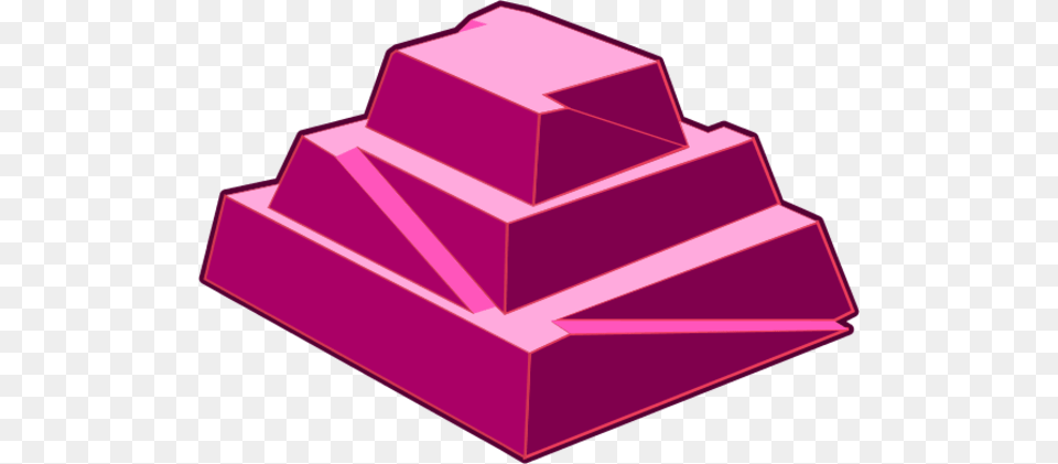 Egyptian Pyramid During Construction Pyramids, Food, Jelly, Cake, Dessert Free Png
