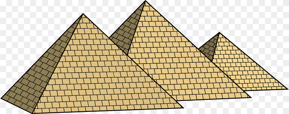 Egyptian Pyramids Clipart, Triangle, Architecture, Building, Pyramid Png Image