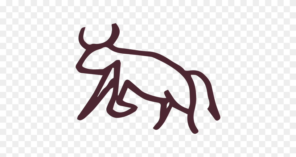 Egyptian Traditional Aggressive Bull Symbol, Animal, Kangaroo, Mammal Free Transparent Png