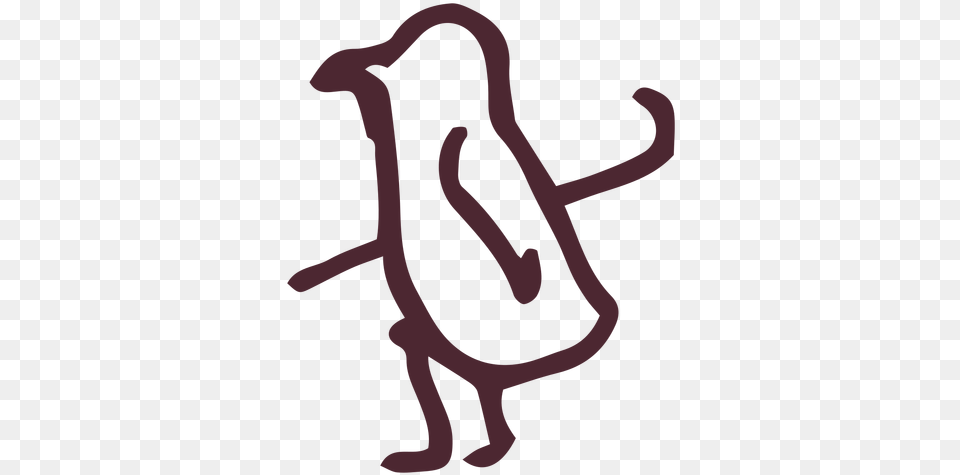 Egyptian Traditional Quail Chick Symbol Calligraphy, Person, Text Free Png
