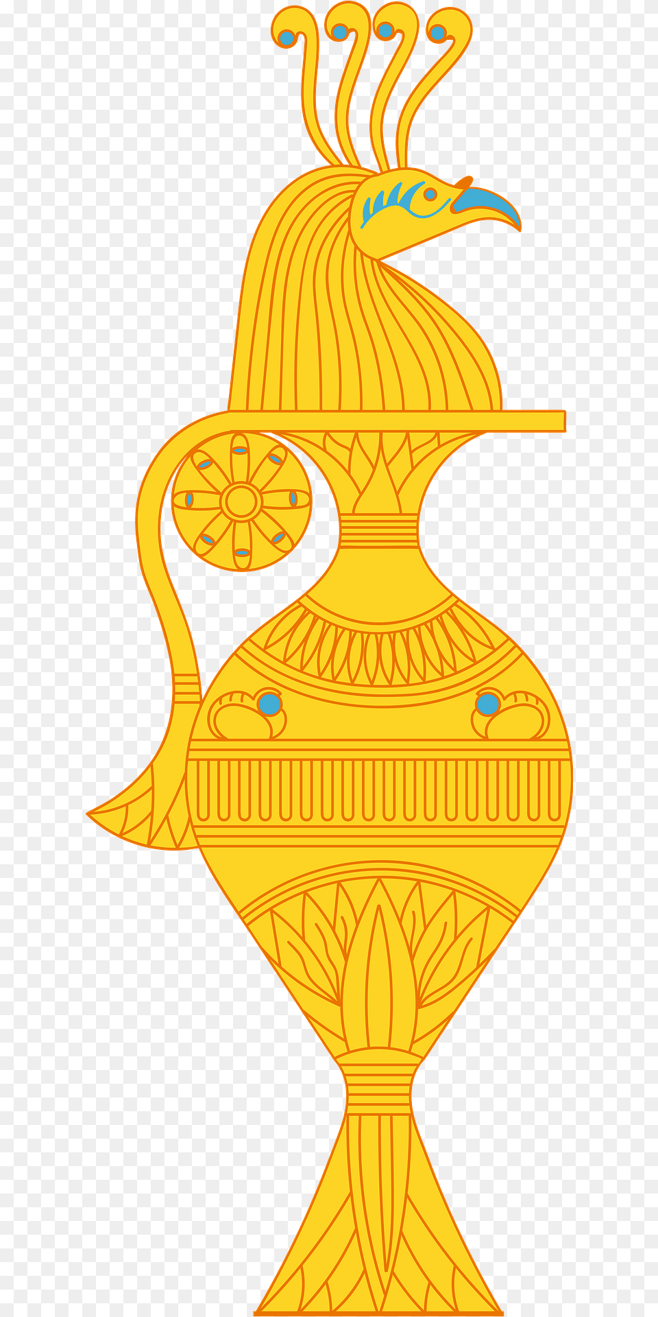 Egyptian Vase Clipart, Jar, Pottery, Machine, Wheel Free Png Download