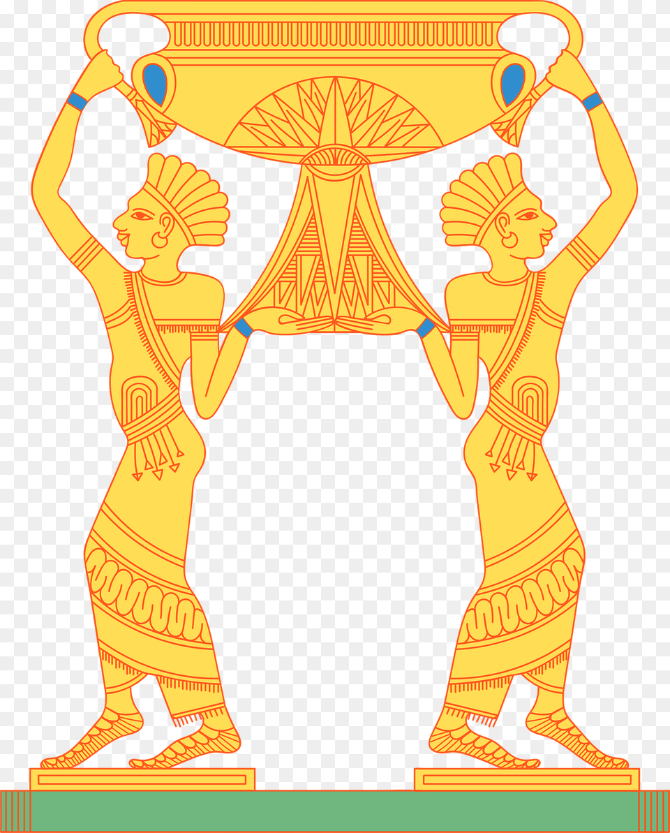 Egyptian Vase Clipart, Dancing, Leisure Activities, Person, Adult Free Png