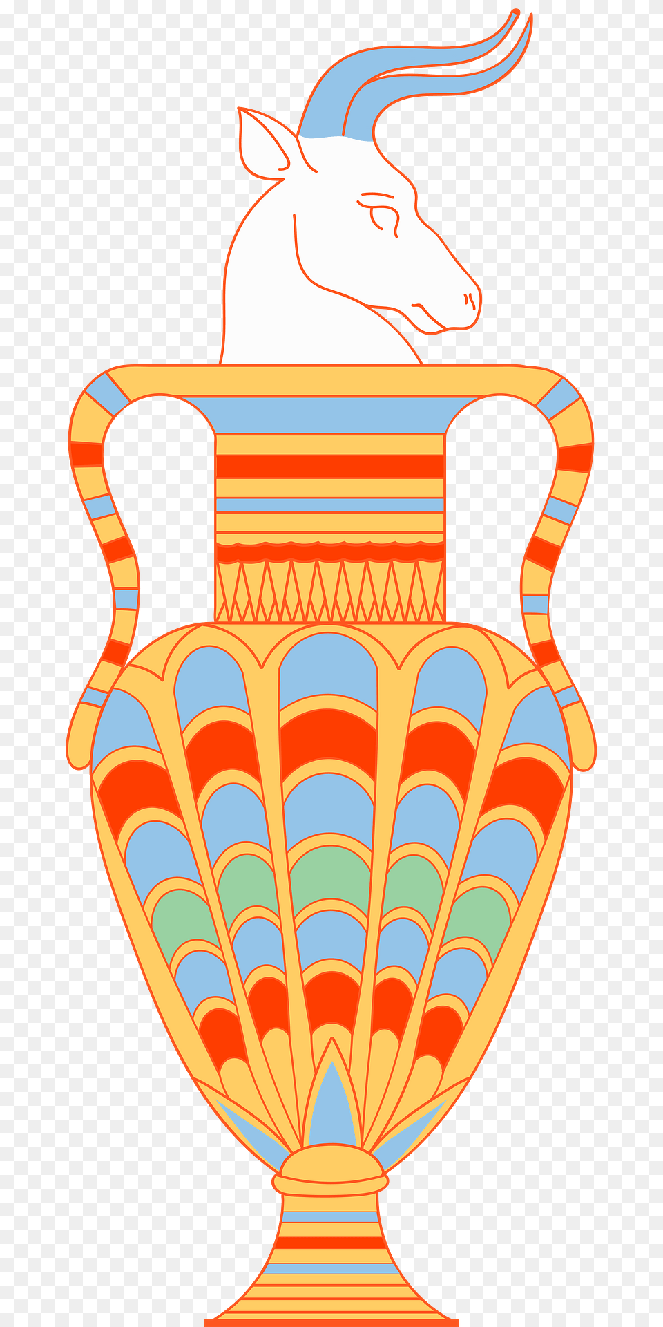 Egyptian Vase Clipart, Jar, Pottery, Urn Free Transparent Png
