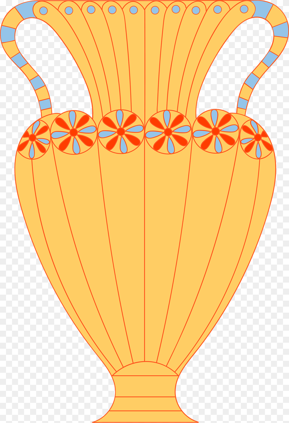 Egyptian Vase Clipart, Jar, Pottery, Urn Png Image