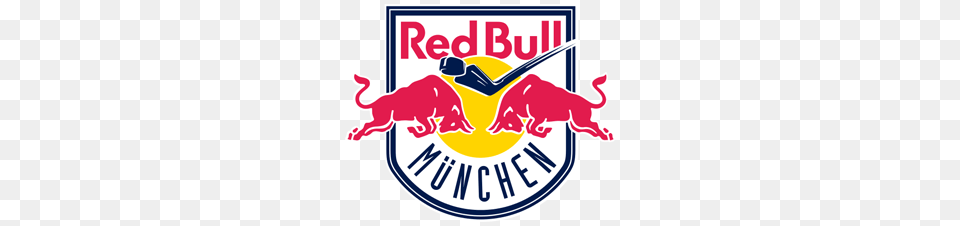 Ehc Red Bull Logo Emblem, Symbol, Food, Ketchup Free Transparent Png