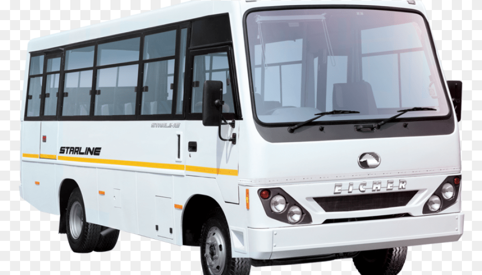 Eicher Eicher Commercial Vehicle Buses, Bus, Transportation, Minibus, Van Free Png