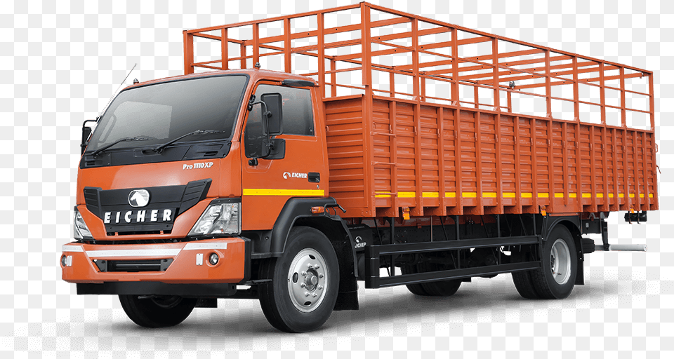 Eicher Truck Price, Transportation, Vehicle, Trailer Truck, Machine Free Transparent Png