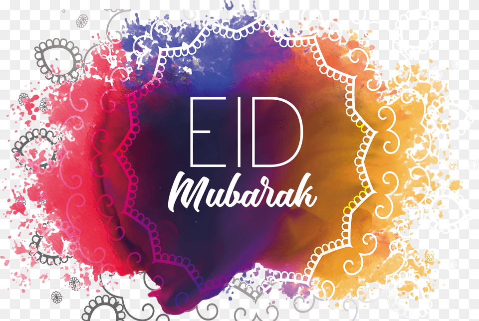 Eid Al Fitr Muslim Eid Mubarak Islam Clip Art Eid Mubarak, Graphics, Purple, Pattern, Advertisement Free Png