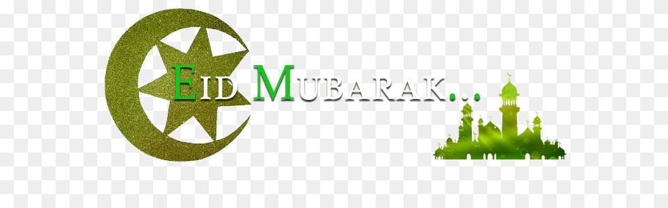 Eid Mubarak Effects For Editing Photoshop, Green, Symbol, Recycling Symbol Free Png