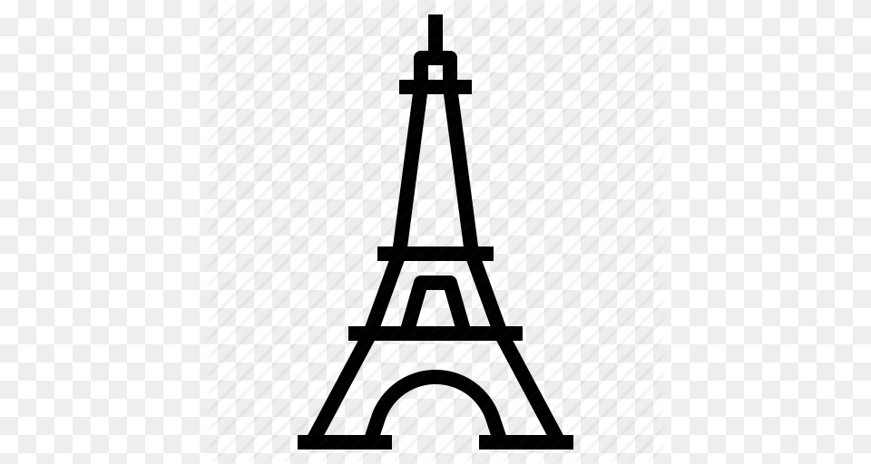 Eiffel France Landmark Tower Travel Icon Png Image