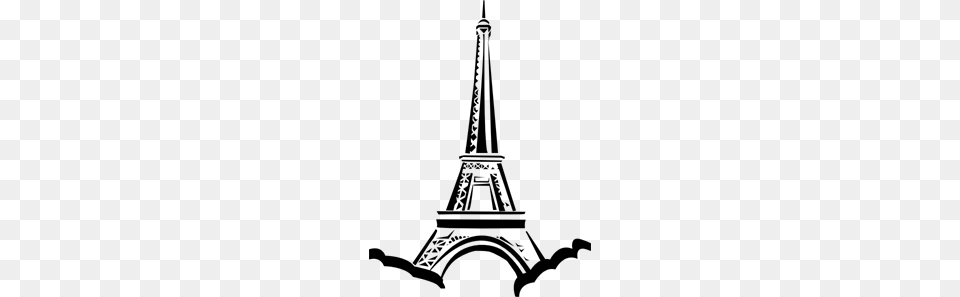 Eiffel Images Icon Cliparts, Gray Free Png Download