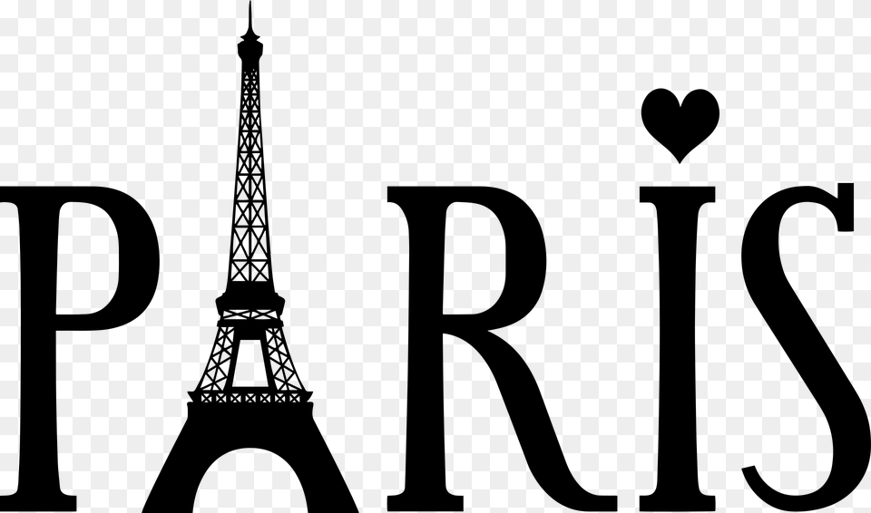 Eiffel Tower, Gray Free Transparent Png