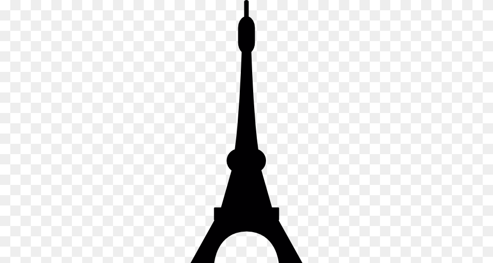 Eiffel Tower, Silhouette, Architecture, Building, Spire Png Image