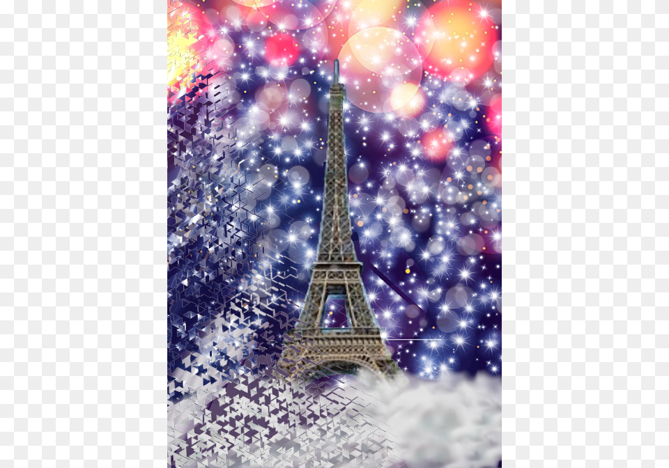 Eiffel Tower, Lighting, City, Architecture, Building Png Image