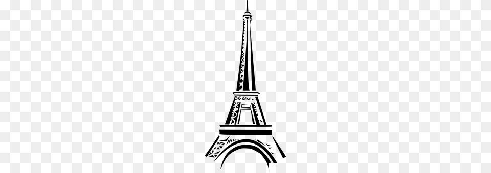 Eiffel Tower Gray Png