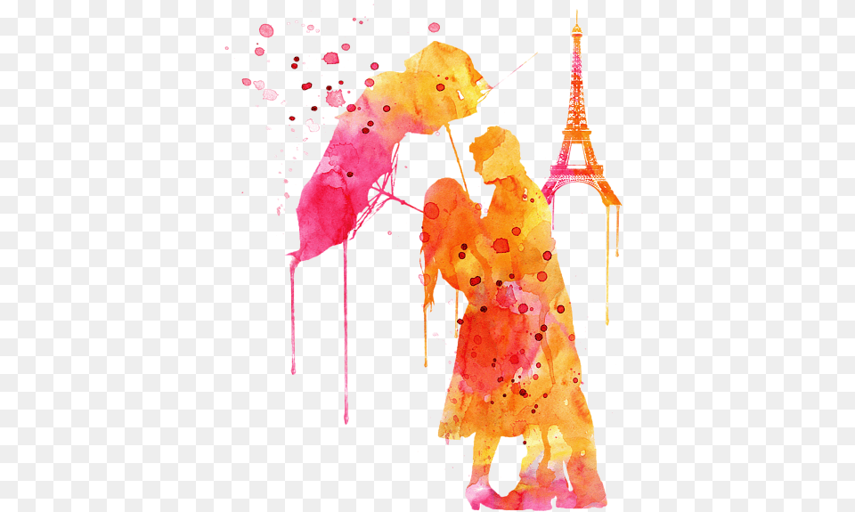 Eiffel Tower, Art, Modern Art, Child, Female Png Image