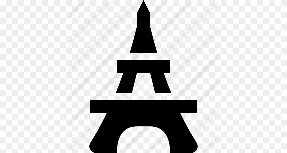 Eiffel Tower, Gray Free Png