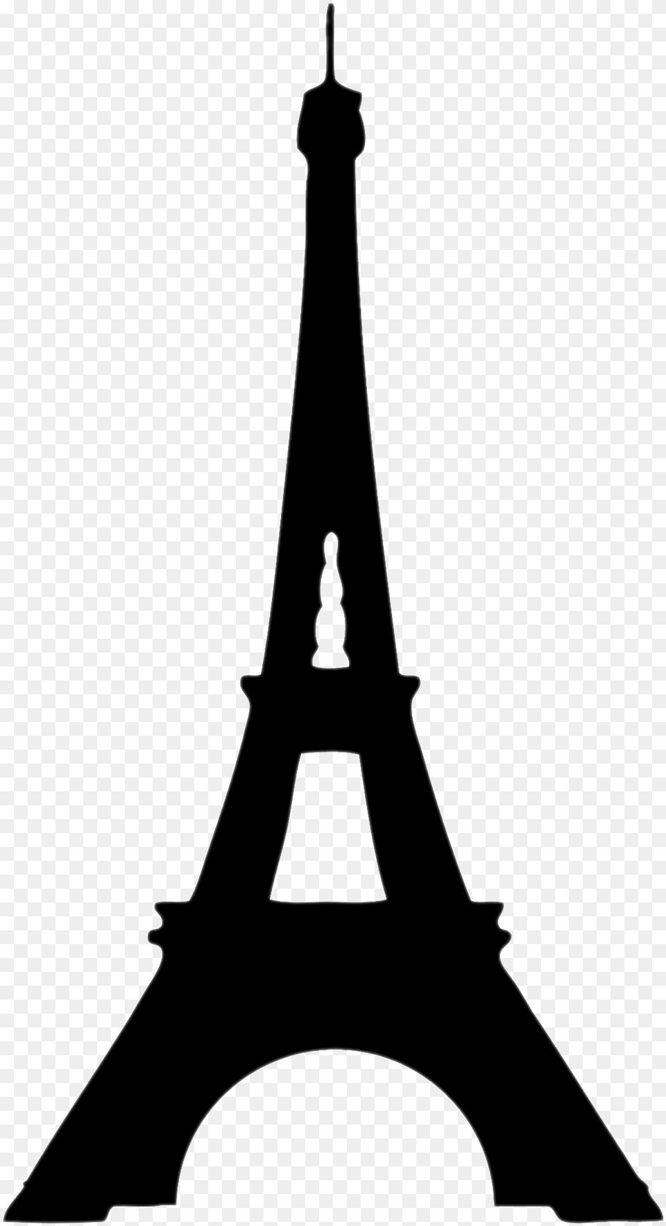 Eiffel Tower, Architecture, Building, Silhouette, Spire Png Image