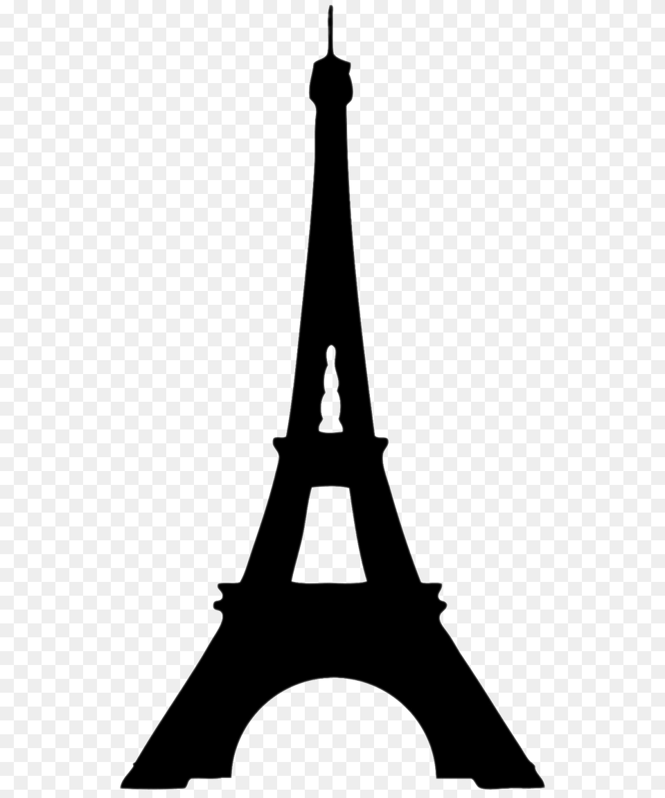 Eiffel Tower, Silhouette, Architecture, Building, Spire Free Png