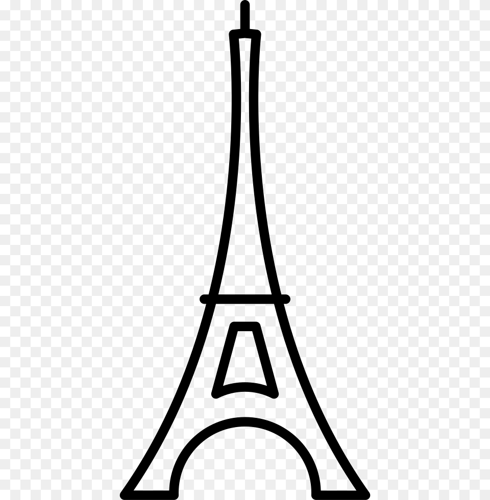 Eiffel Tower, Lamp Free Png Download