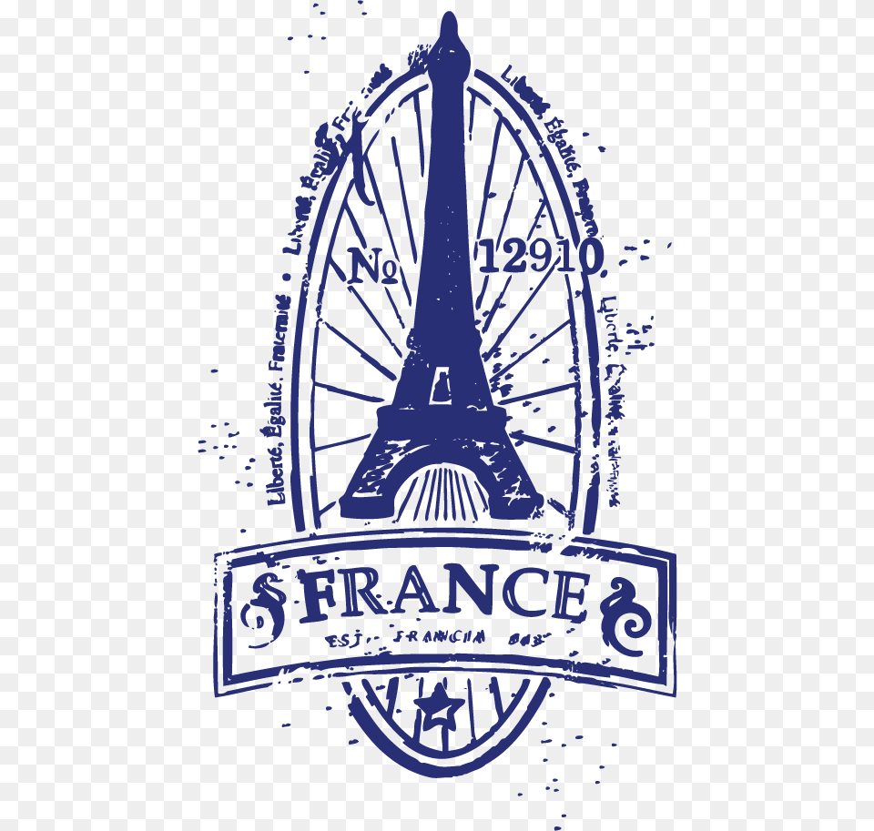 Eiffel Tower, Machine, Spoke, Logo Png Image