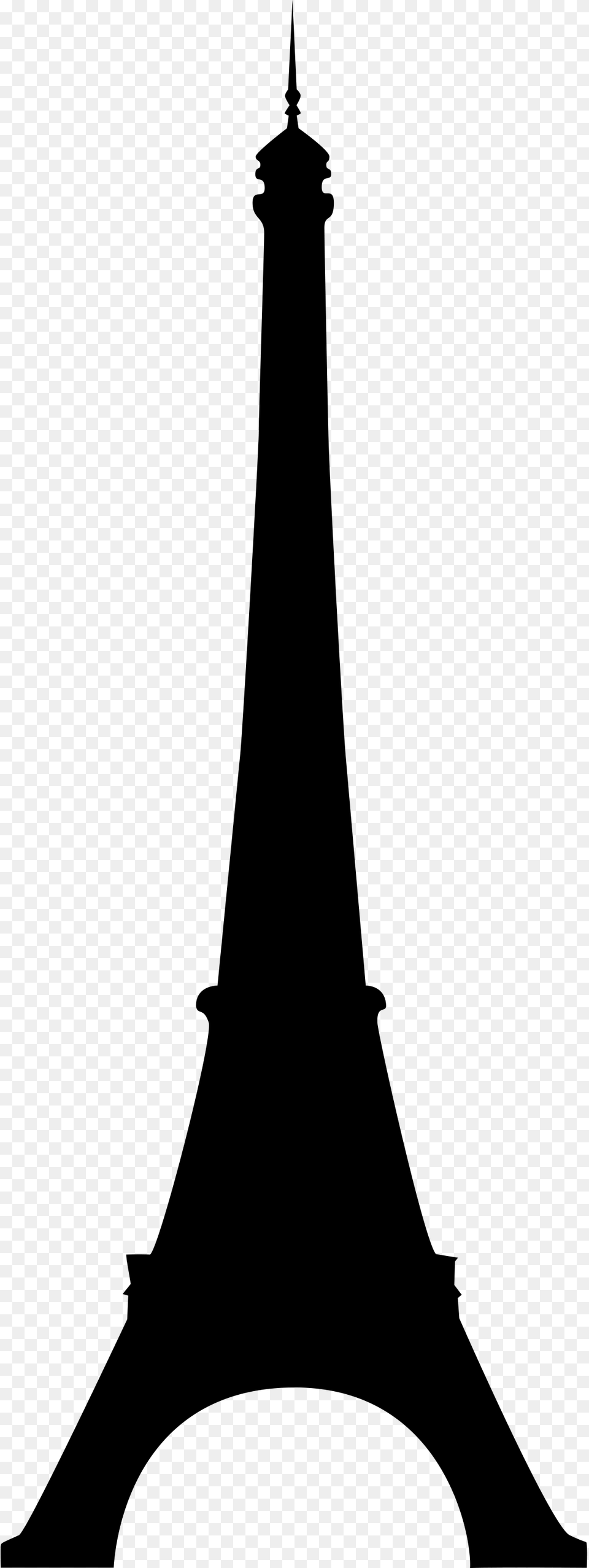 Eiffel Tower, Gray Png