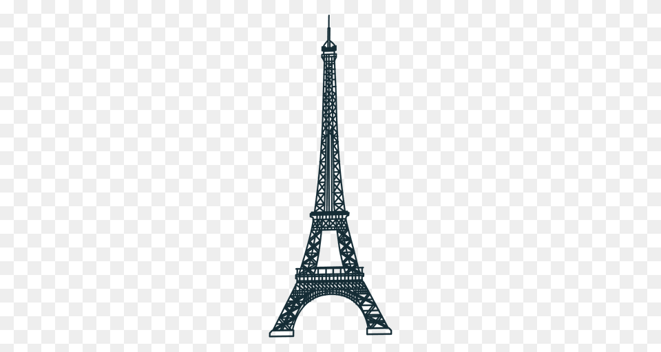 Eiffel Tower Cartoon, Architecture, Building, Eiffel Tower, Landmark Free Transparent Png