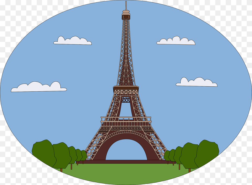 Eiffel Tower Clipart, City Png