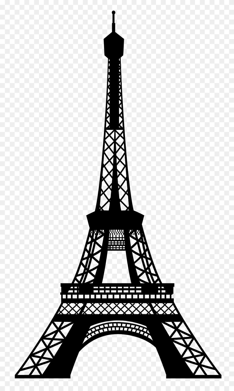 Eiffel Tower Clipart Eiffe, Gray Png