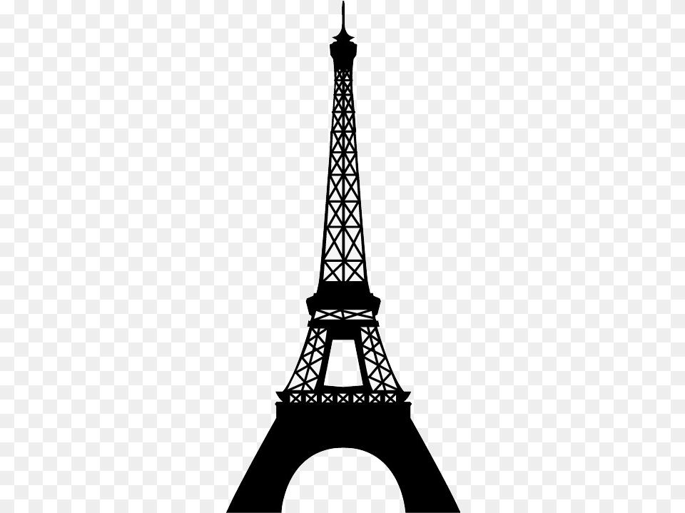 Eiffel Tower Download With Transparent Eiffel Tower Silhouette Transparent Background, Architecture, Building, Spire Png Image