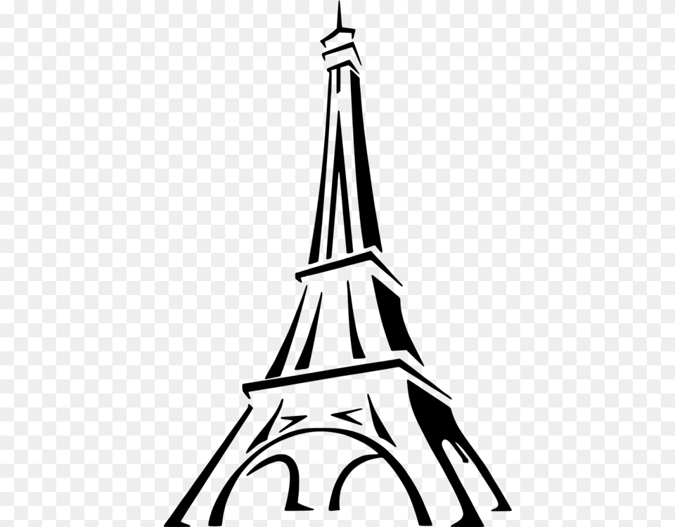 Eiffel Tower Drawing Computer Icons Building, Gray Free Png