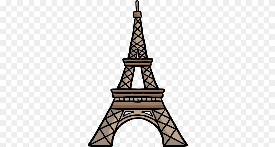 Eiffel Tower Free Icon Vertical, Architecture, Bell Tower, Building, Sword Png